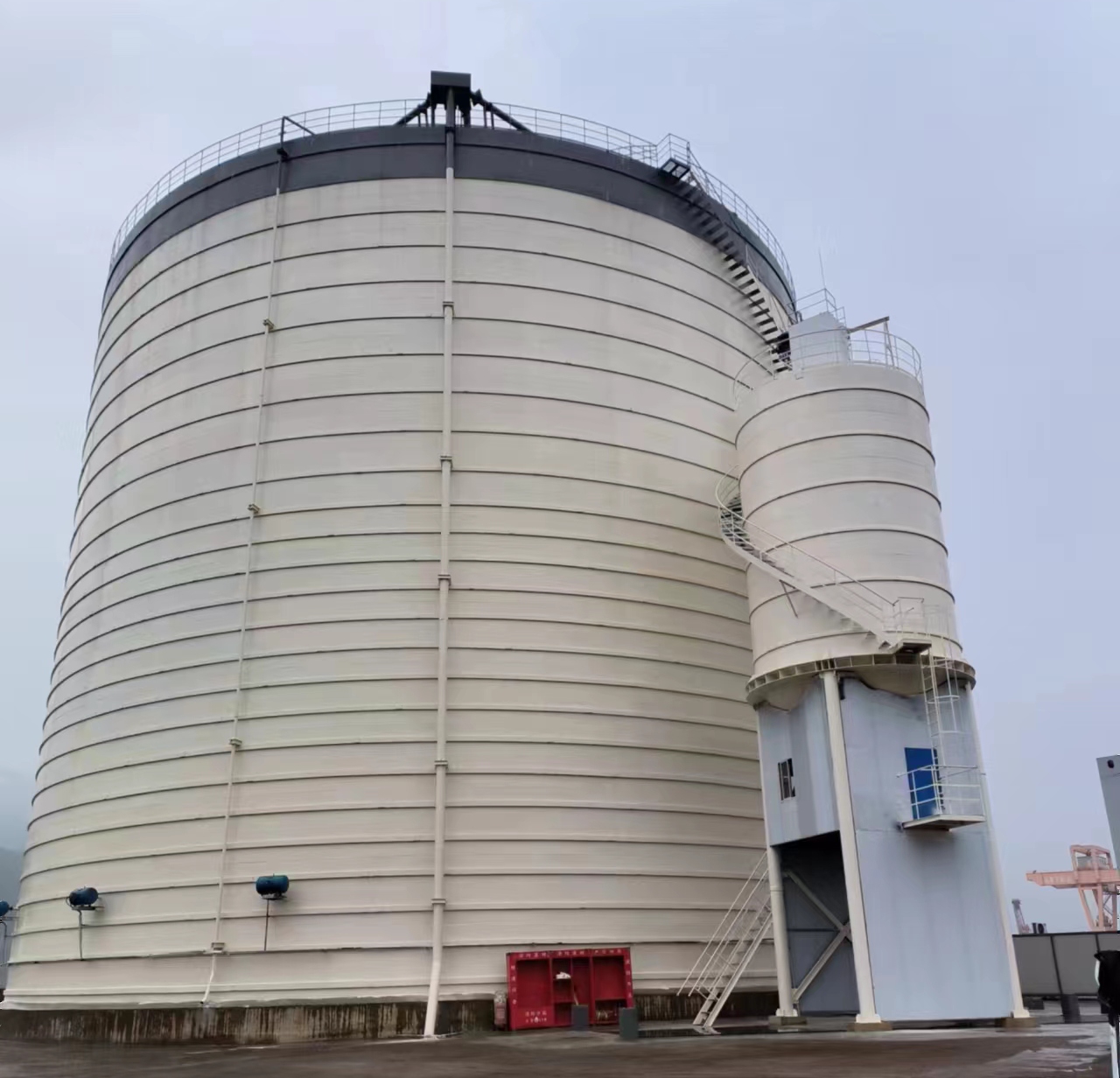 越城10万吨水泥钢板库